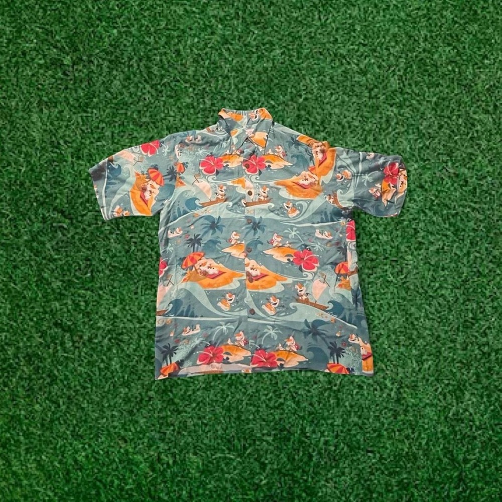 Disney Frozen Teal and Orange Shirt